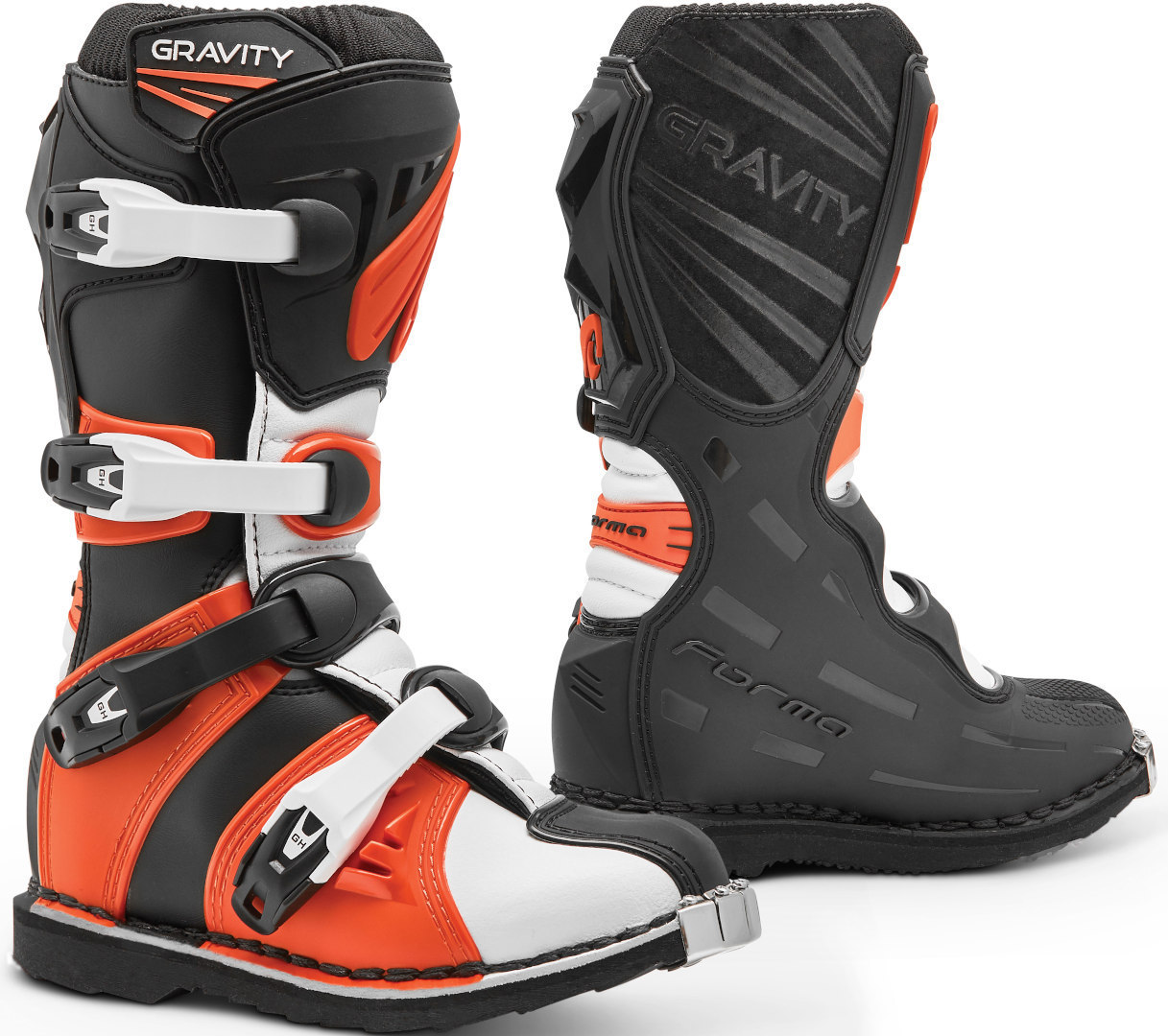 Forma Gravity Motocross Boots black/orange 41 Figure 1