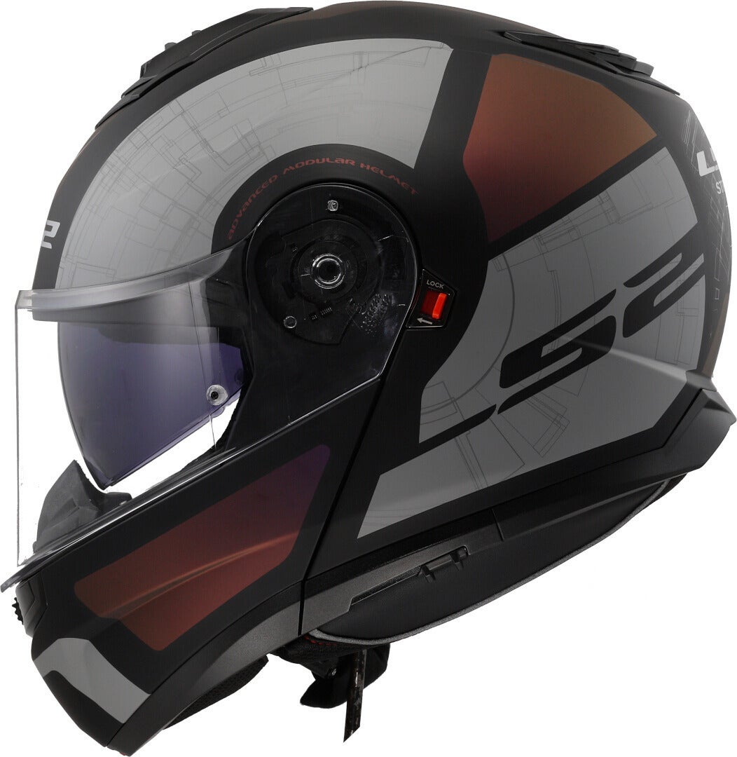 LS2 FF908 Strobe II Orion Hjelm XXL (63/64) Figur 3