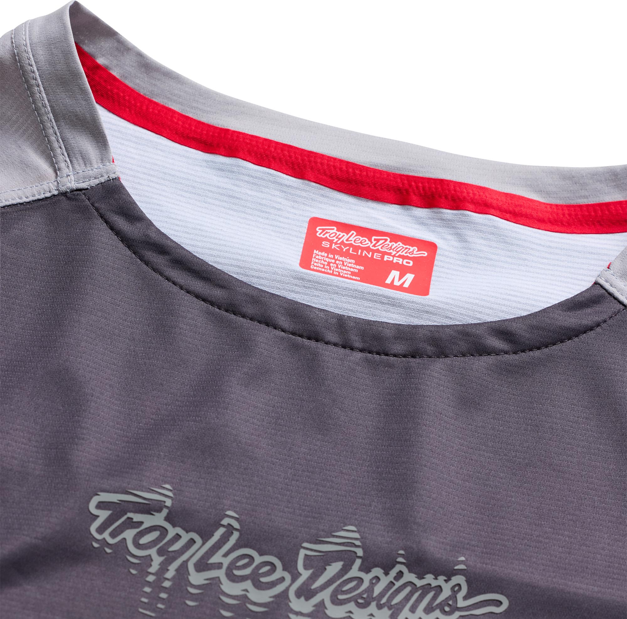 Troy Lee Designs Skyline Pro Descend Kortärmad cykeltröja Kol/svart S Figur 10