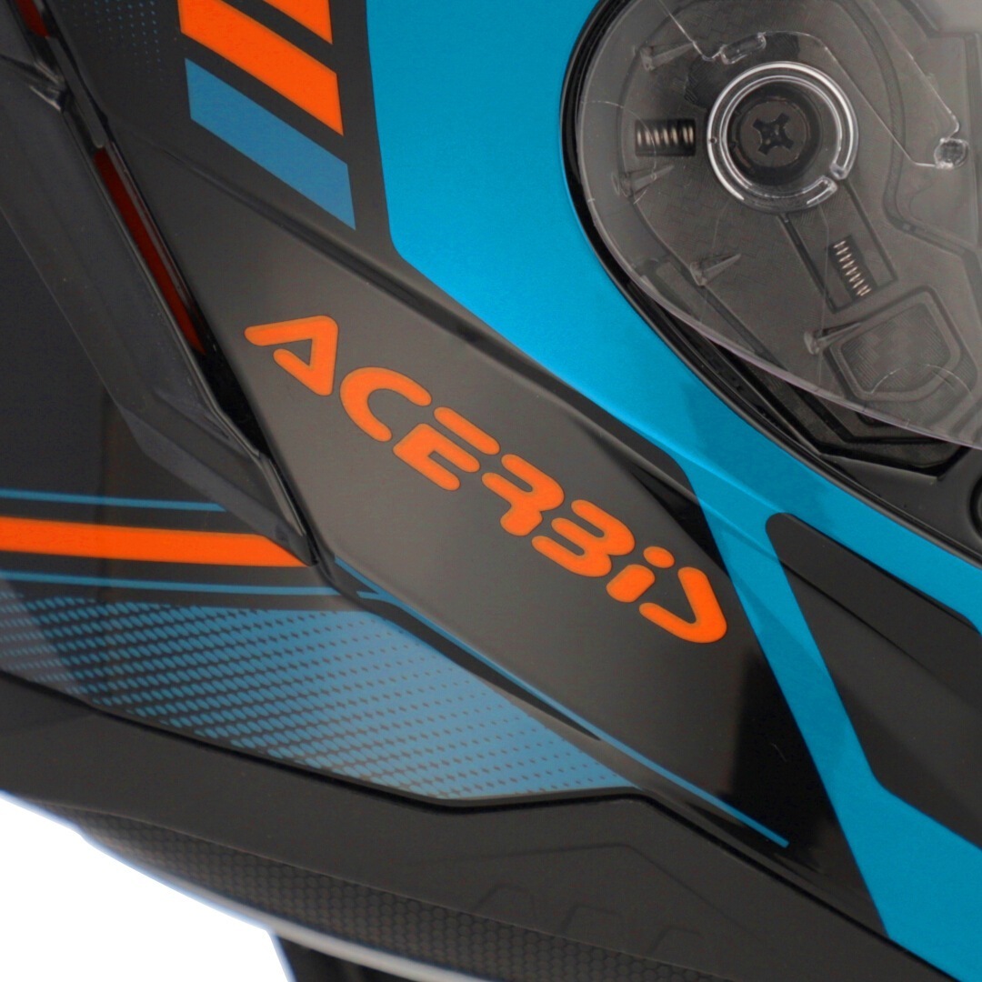 Acerbis X-Way Graphic Helm blau/orange S (55/56) Abbildung 2