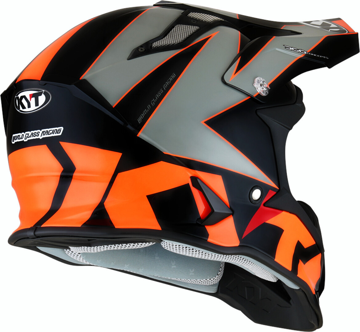 KYT Strike Eagle Blinking Hełm motocross S Rysunek 8