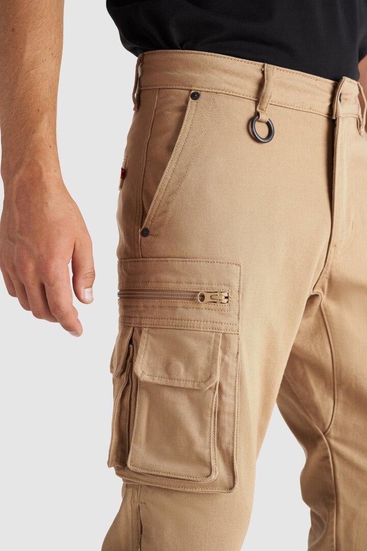 Pando Moto Desert Cargo Motorrad Textilhose beige 32/32 Abbildung 7