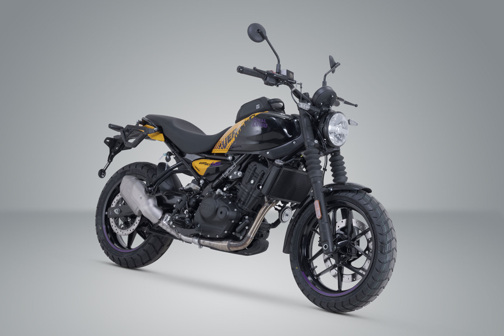 SW-Motech V-LOC sidobärare vänster – Royal Enfield Guerilla 450 (23-). Figur 2