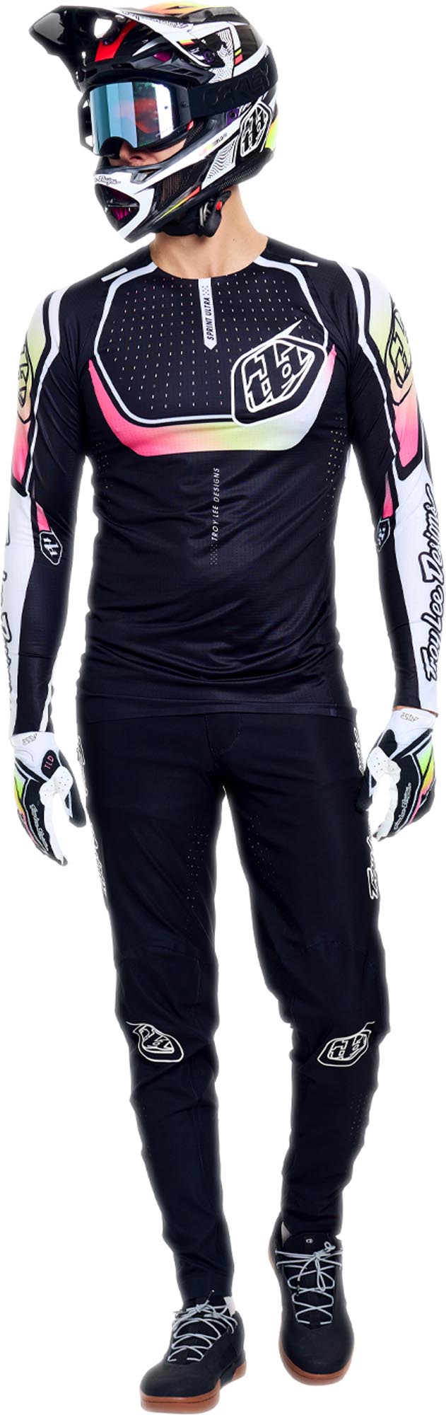 Troy Lee Designs Sprint Ultra Proton Cykeltrøje Sort S Figur 14