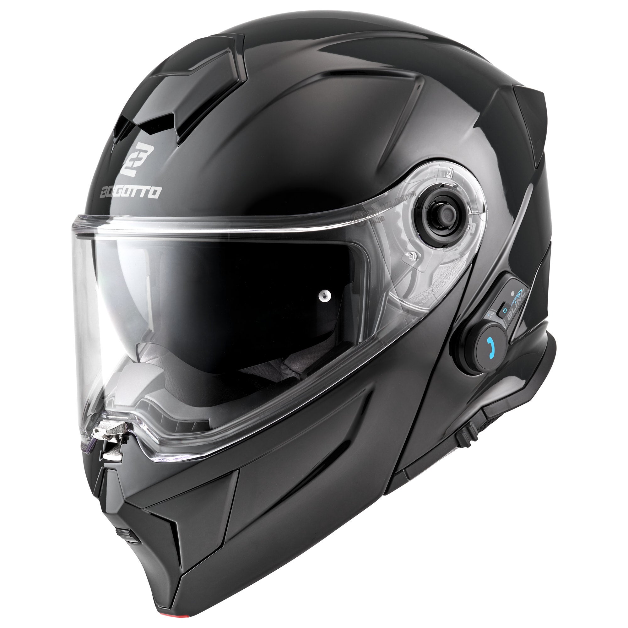 Bogotto H276 Bluetooth Casque modulaire Enduro noir S (55/56) Figure 3
