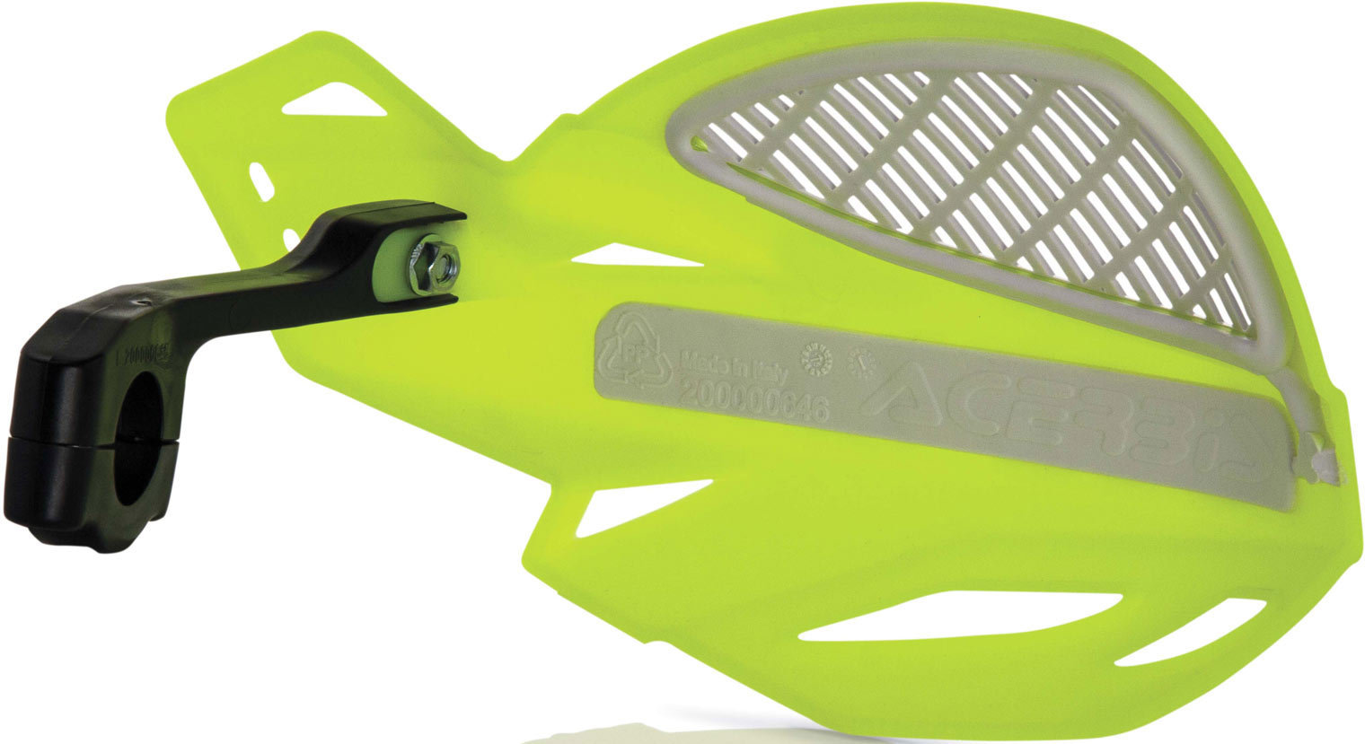 Acerbis MX Uniko Vented Protecteurs de main jaune Figure 2