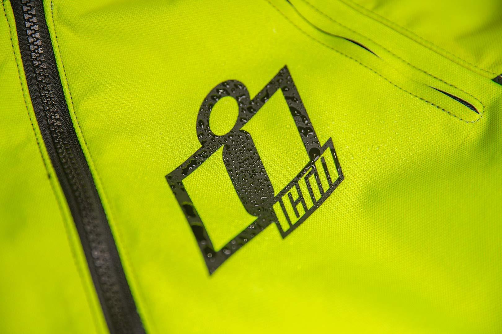 Icon Airform Motorcycle Textile Jacket neon yellow L Figure 9