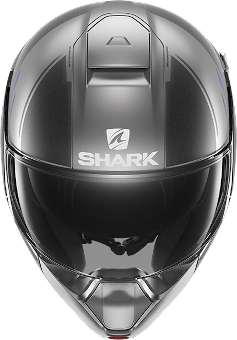 Shark Evojet Vyda Mat Klapphelm grau/blau M (57/58) Abbildung 4
