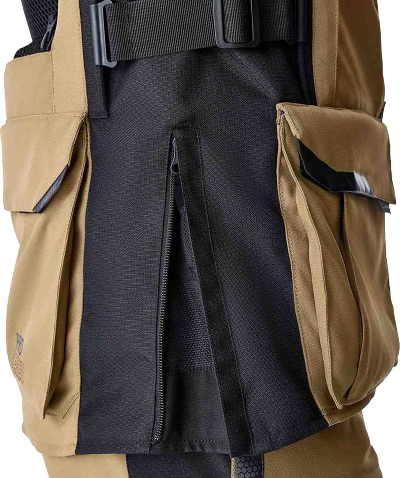 RST Pro Series Adventure D3O wasserdichte Motorrad Textiljacke sand/schwarz 62 Abbildung 12