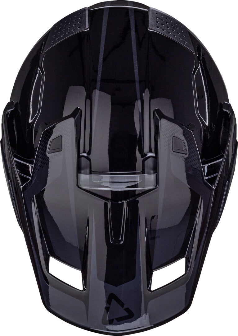 Side view of Leatt ADV 8.5 Helmet with Goggles