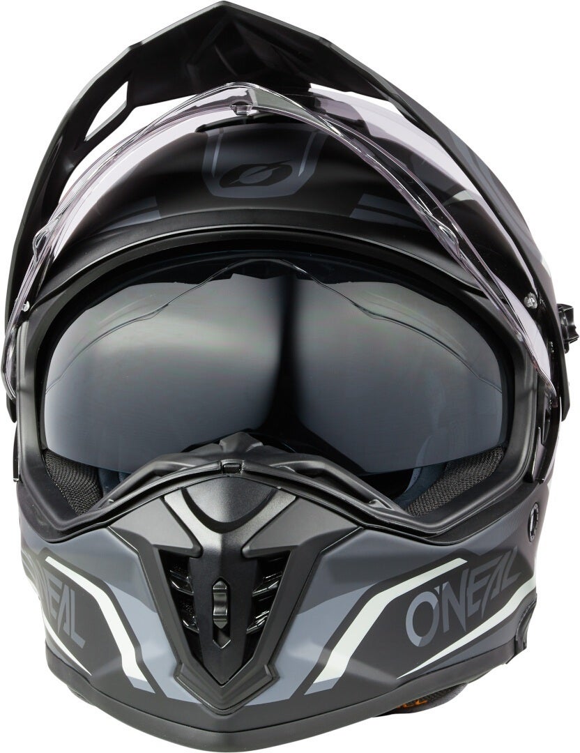 Side view of Oneal A-SRS Spike Motocross Helmet