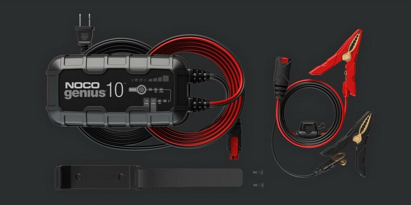 NOCO Genius10 6/12V 10A Smart batteriladdare Figur 5