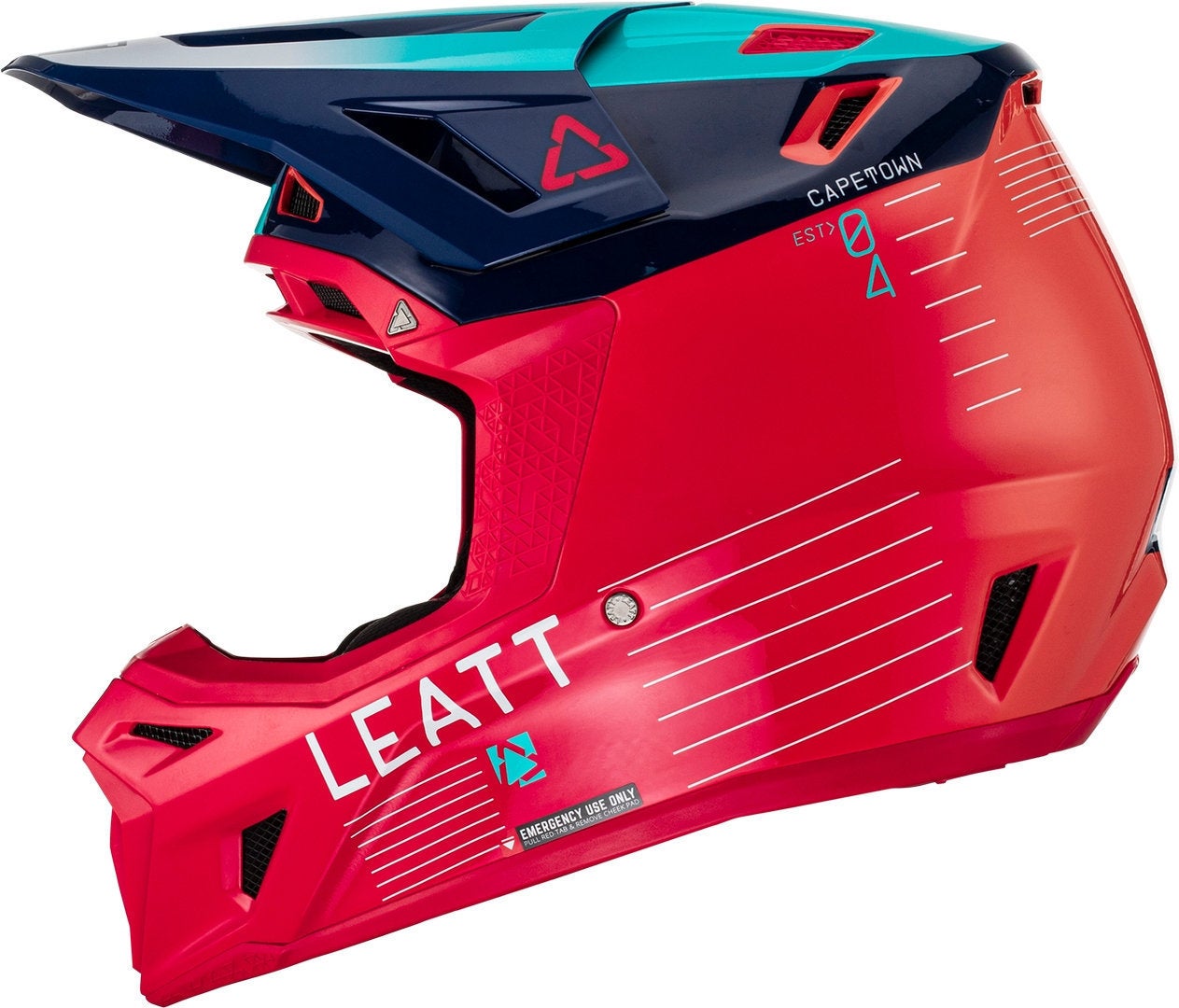 Leatt 8.5 Royal Capacete de Motocross com Óculos XL (61/62) Figura 4