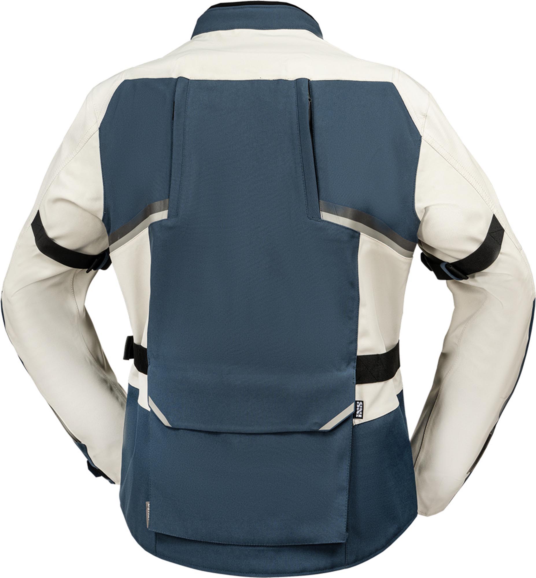 IXS Tourster-STX 1.0 waterproof Motorcycle Textile Jacket blue/light grey M Figure 2