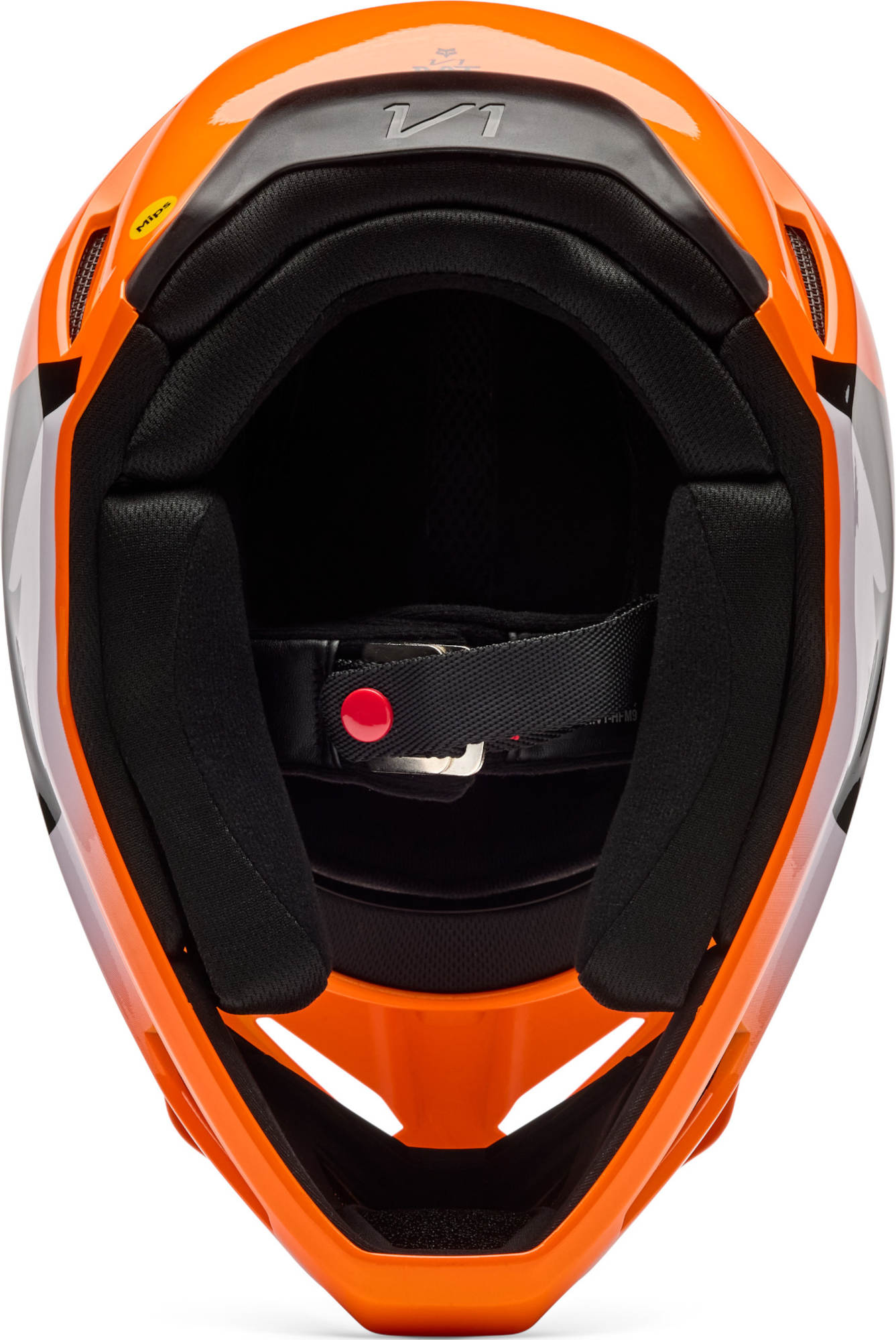 FOX V1 Shield Casque de motocross pour jeunes orange Y/M (51/52) Figure 6