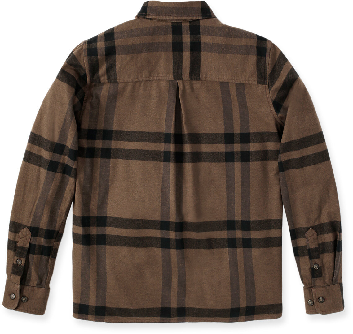 Carhartt Loose Fit Midweight Flannel Cămașă pentru doamne Maro M Figura 2
