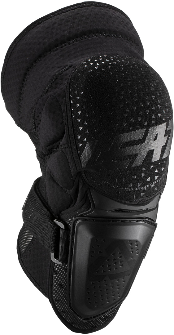 Leatt 3DF Hybrid Protecții pentru genunchi de motocross negru XXL Figura 3