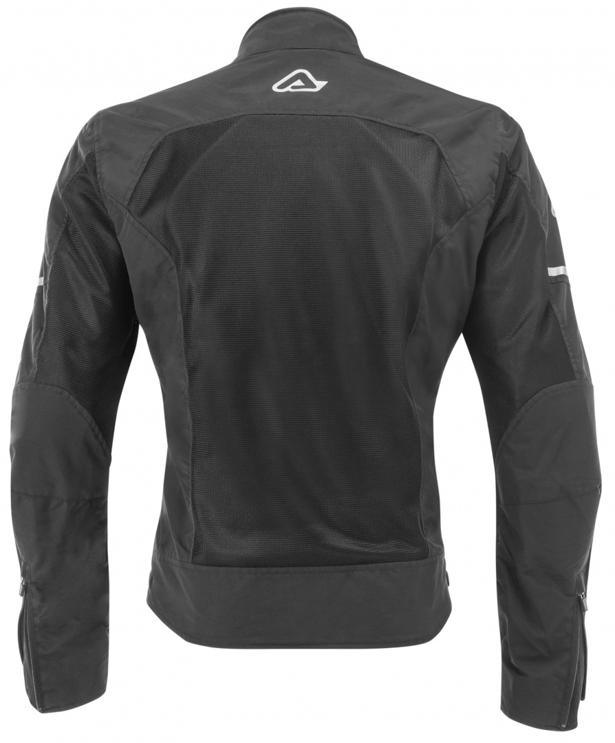 Acerbis Ramsey Vented Damer Motorcykel Tekstil Jakke Sort M Figur 2