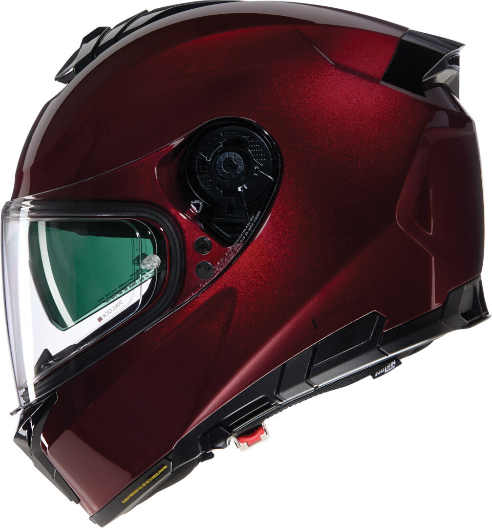 Nolan N80-8 Classico Nobile N-Com Casco rosso S (56) Figura 2