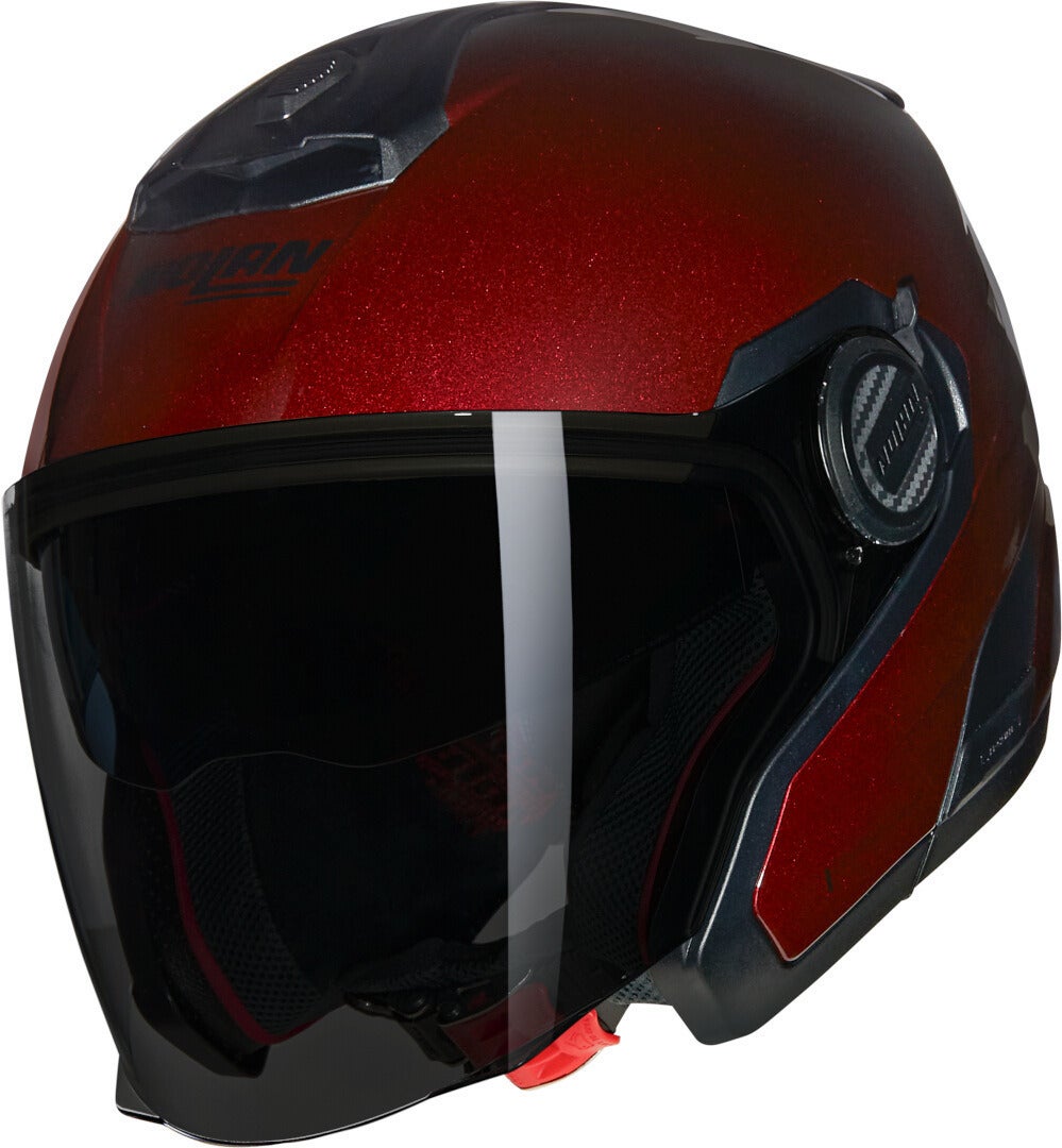 Nolan N40-5 06 Classico Nobile N-Com Cască cu reacție roșu XXL (63) Figura 1