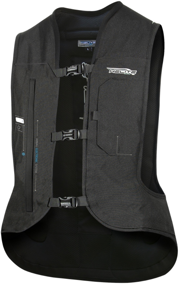 Helite e-Turtle Airbag Weste schwarz L Abbildung 1