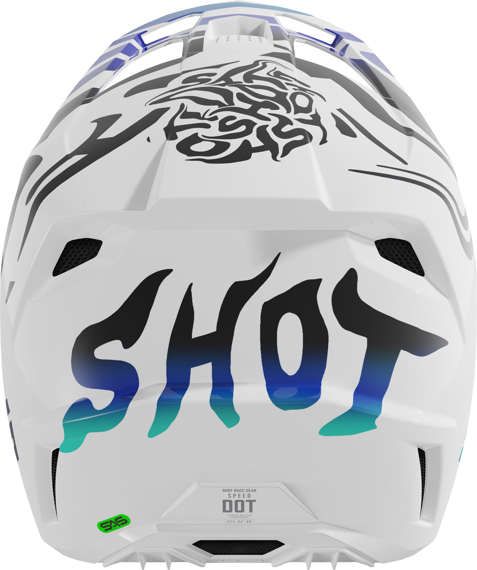 Shot Speed Ghost Шлем для мотокросса синий XXL (63/64) Рисунок 3