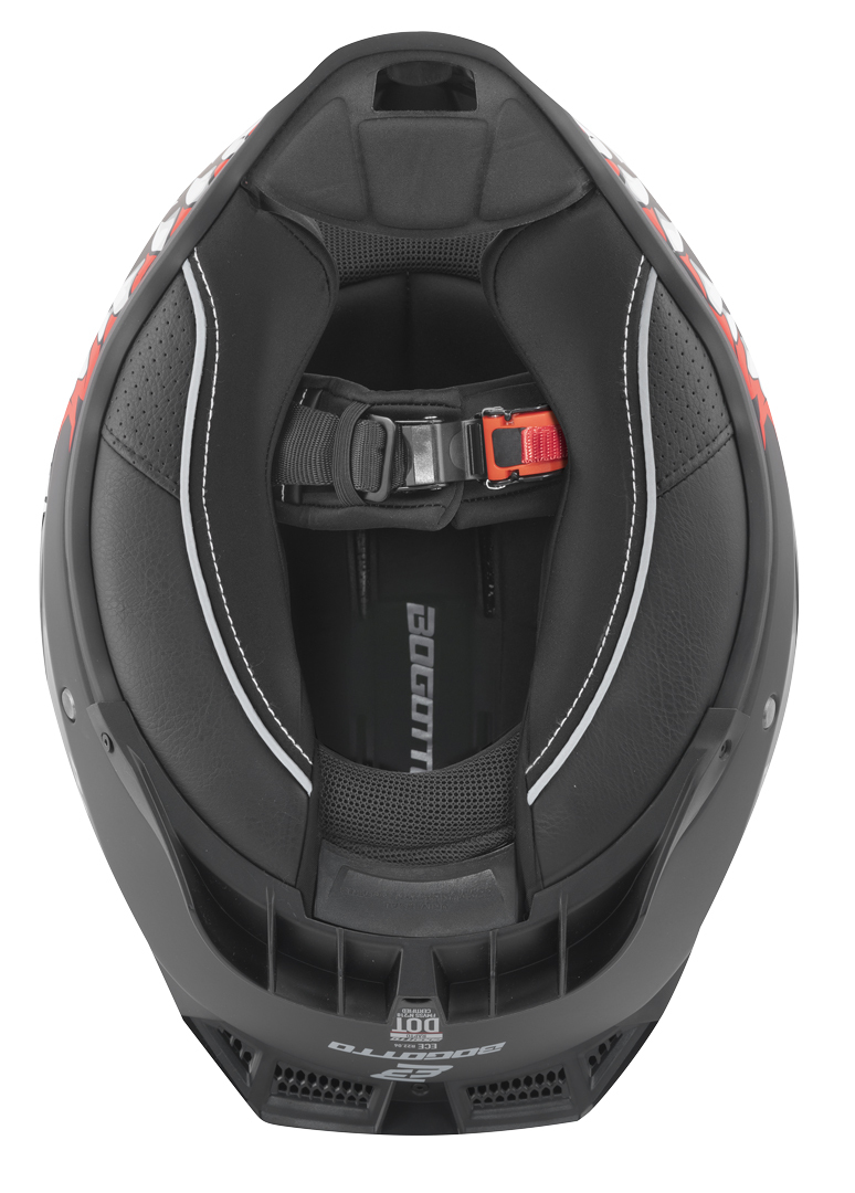 Bogotto Rapto Jaws Cască Negru/roșu mat M Figura 19