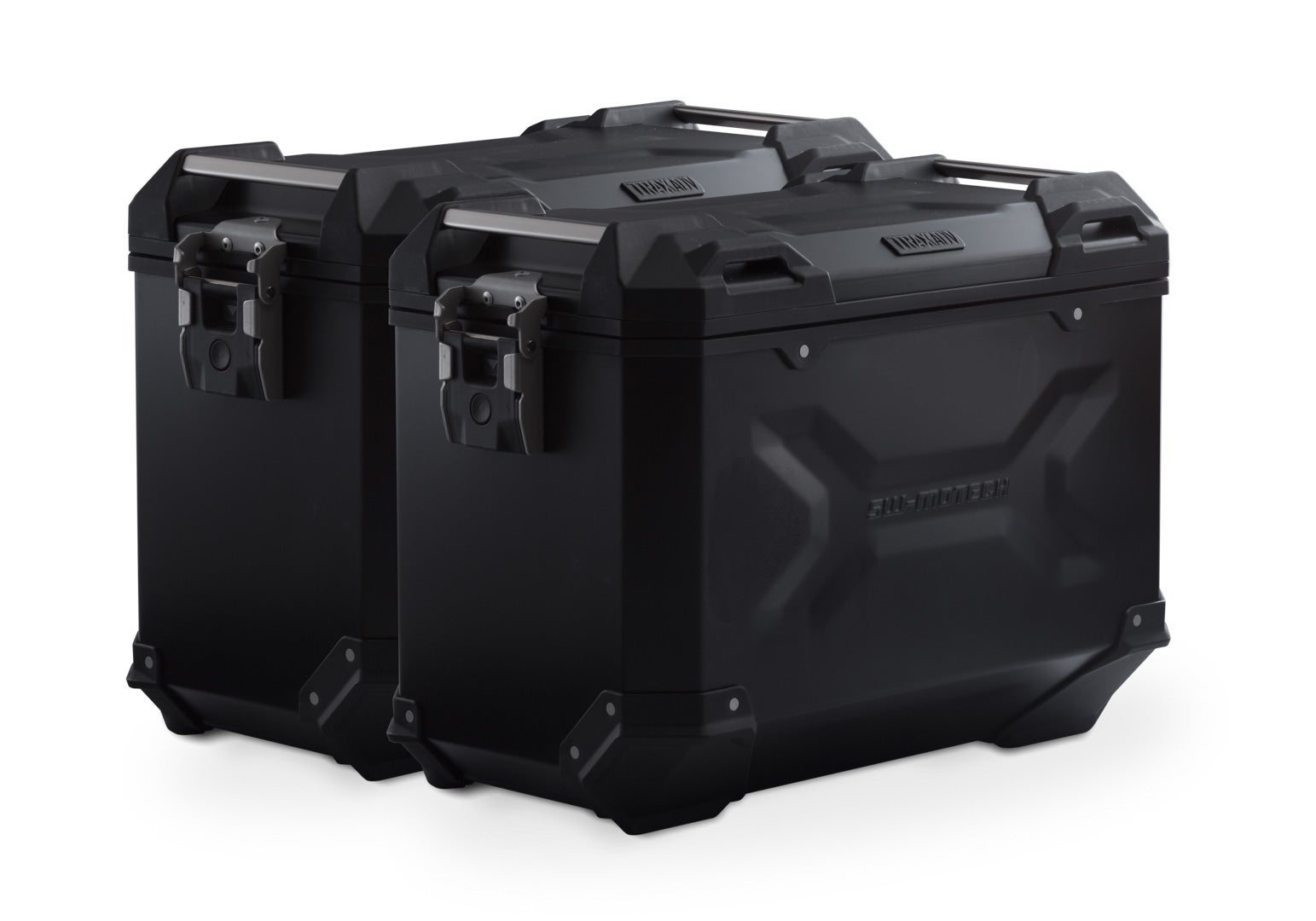 SW-Motech TRAX ADV aluminium case system - Black. 45/45 l. Ducati Multistrada 1260 (17-). Figure 1