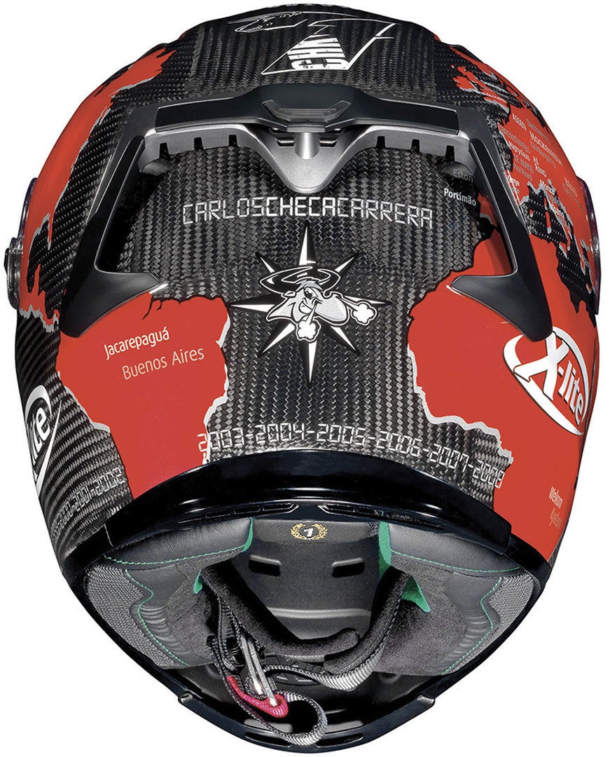 X-Lite X-803 Ultra Carbon Checa Casco L (60) Figura 2