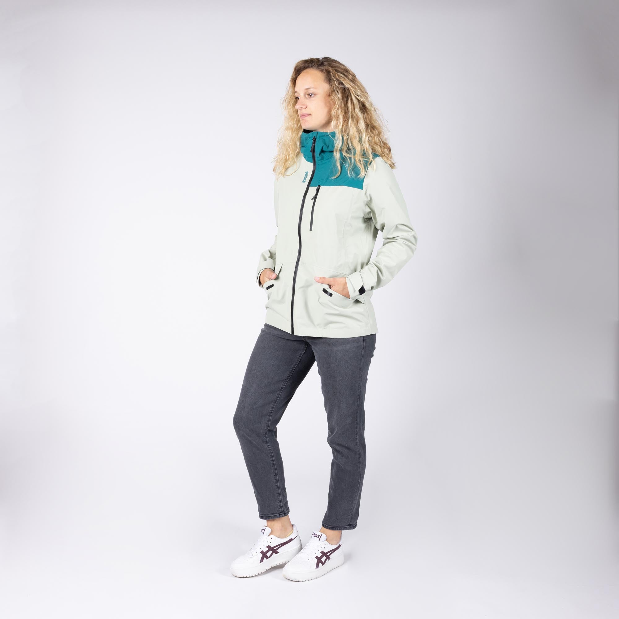IXS AW 1.0 waterproof Ladies Motorcycle Textile Jacket turquoise 38 Figure 2