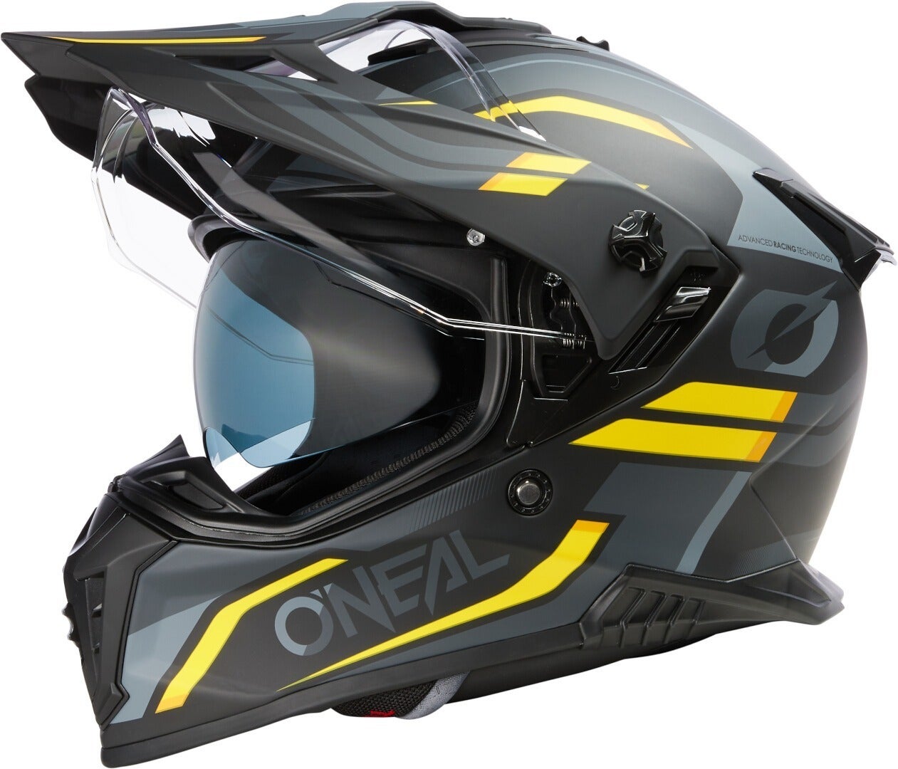 Side view of Oneal A-SRS Spike Motocross Helmet