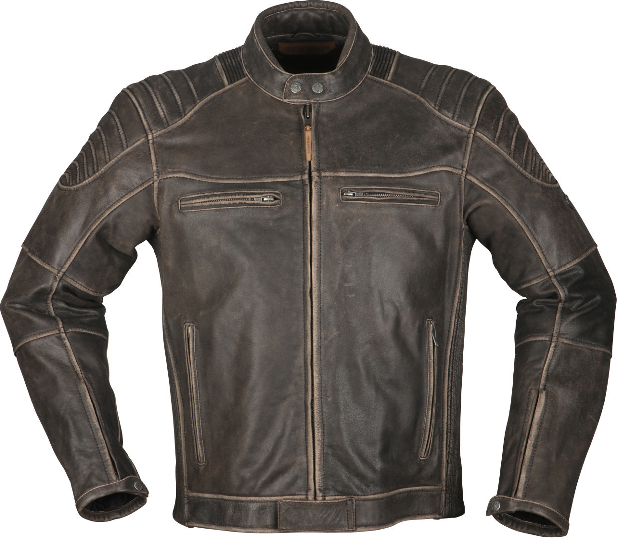Modeka Vincent Aged Motorrad Lederjacke braun 4XL Abbildung 1