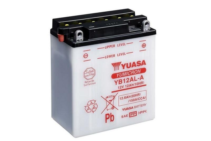 YUASA YB12AL-A Baterie fără pachet acid Figura 1