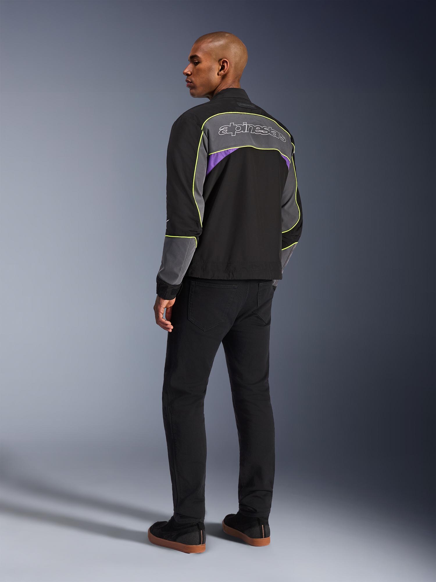 Alpinestars Unite Motorrad Textiljacke schwarz/grau/gelb XL Abbildung 5