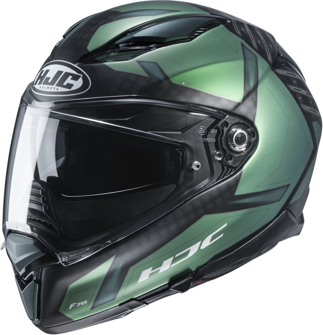 HJC F70 Dever Helm grau/grün M (57/58) Abbildung 1