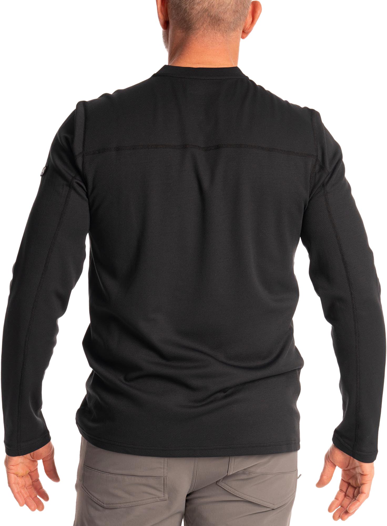 Klim Sidewinder Wool Camicia a maniche lunghe nero S Figura 4