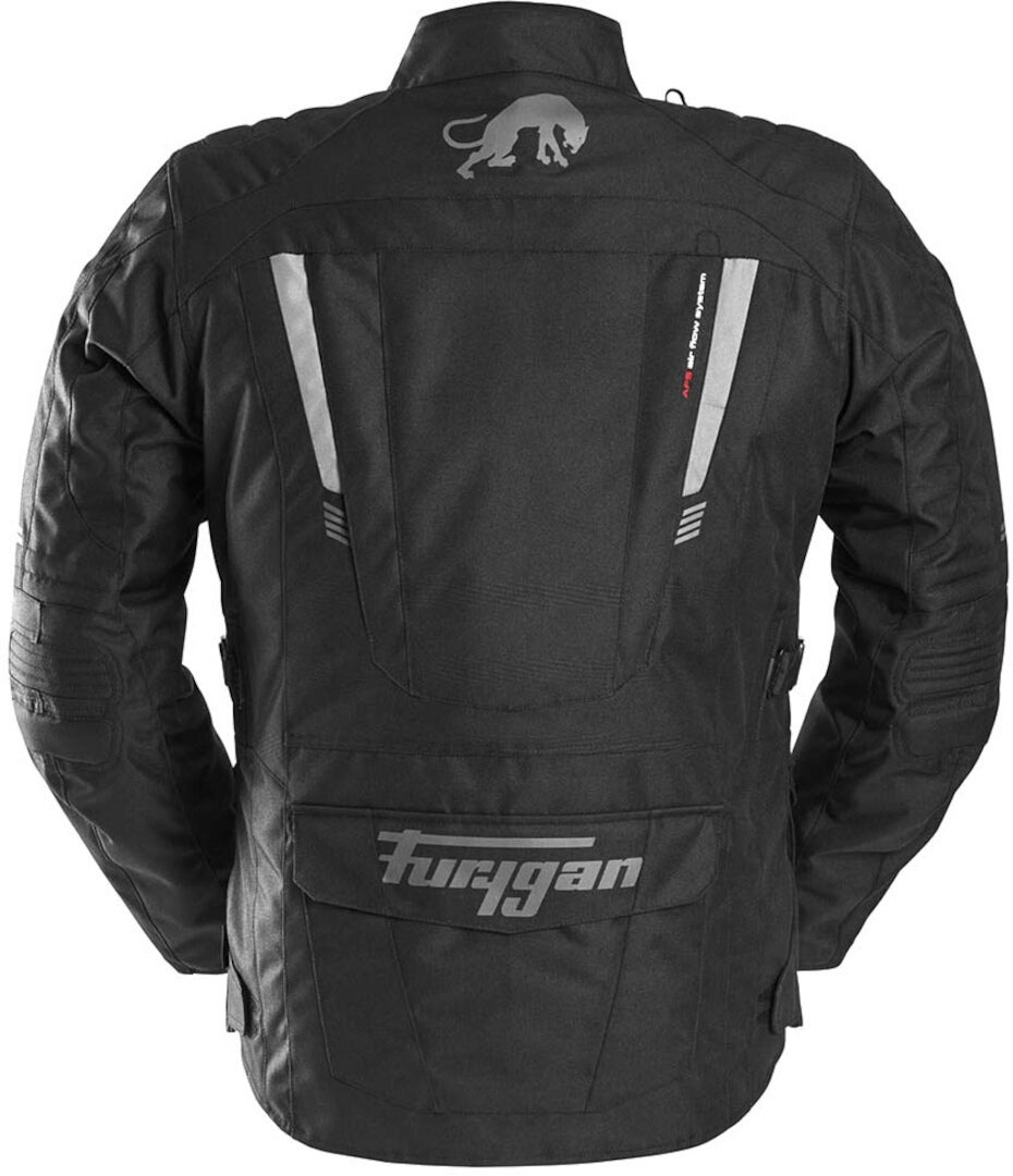 Furygan Apalaches Evo Motorcycle Textile Jacket black/grey 4XL Figure 3