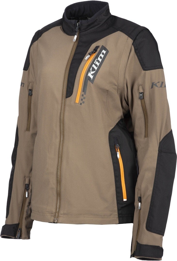 Klim Rebelle Ladies Enduro Mesh Текстилно яке Кафяво/черно XL Фигура 1