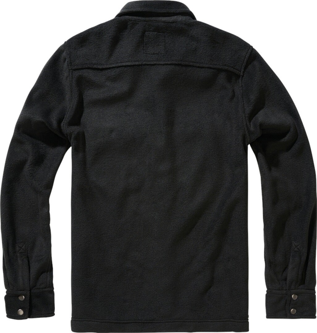 Brandit Jeff Fleece Camicia nero 4XL Figura 2