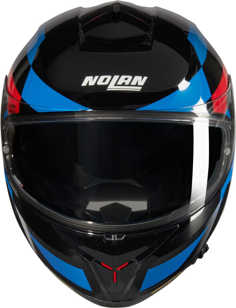 Nolan N80-8 Alfiere N-Com Hjälm svart/röd/blå XXS (54) Figur 3