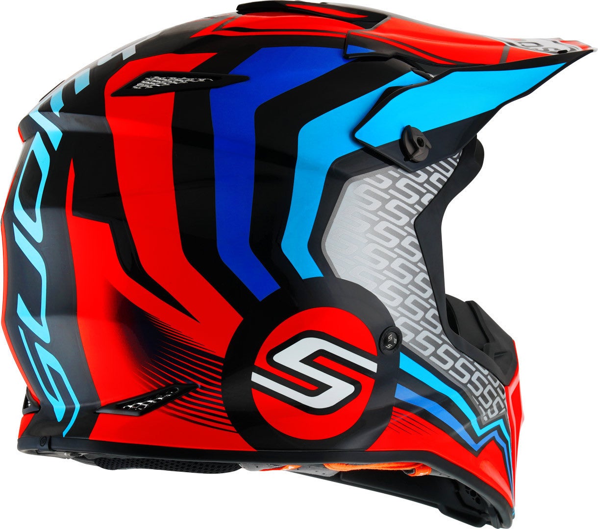 Suomy MX Speed Pro Forward Casco Motocross Arancione/blu M (57/58) Figura 2
