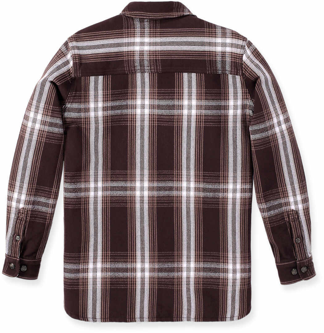 Carhartt Loose Fit Heavyweight Twill Camicia da donna Marrone scuro/viola XL Figura 2