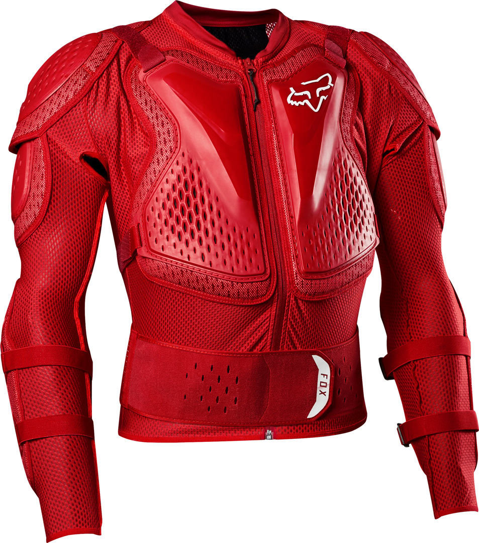FOX Titan Sport Protector Jacket red S Figure 1