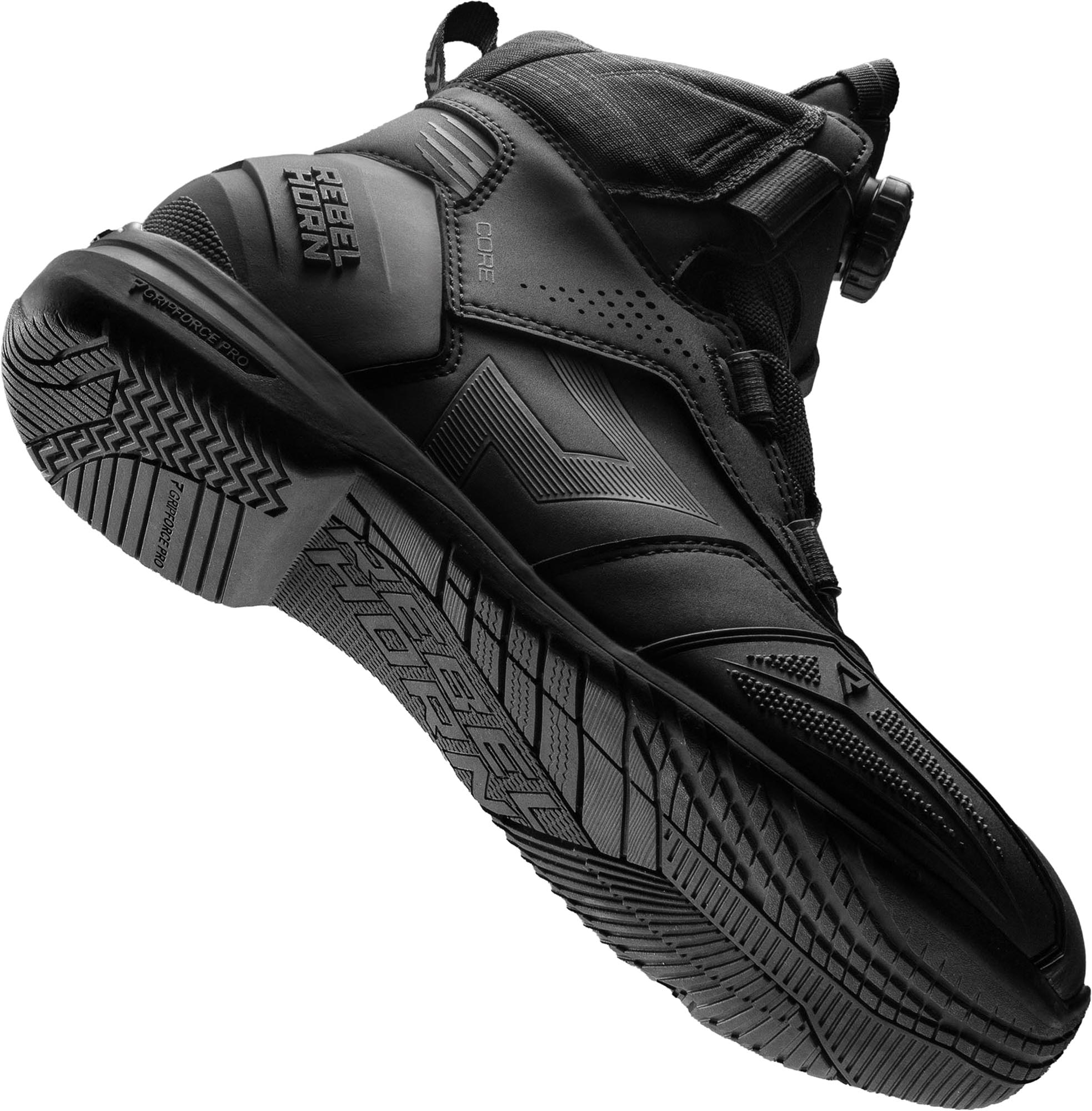 Side view of Rebelhorn Core waterproof Motorcycle Shoes