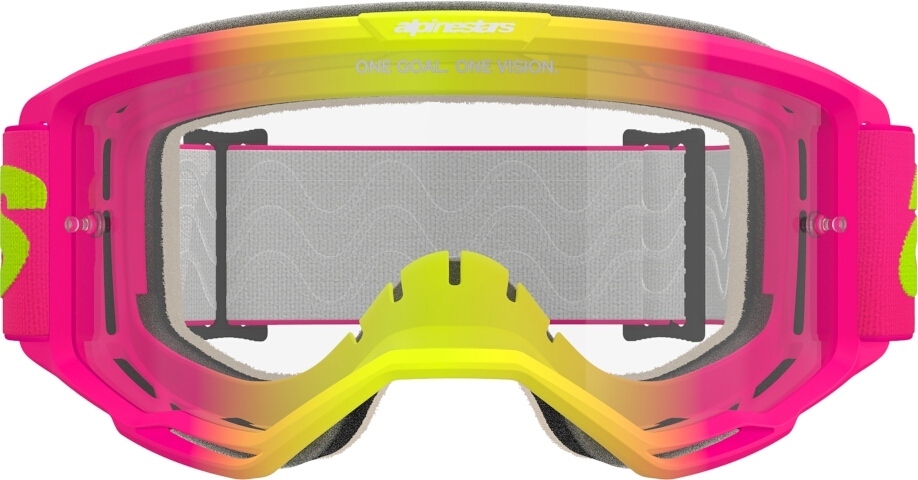 Alpinestars Vision 5 Wordmark Motocross Glasögon rosa Figur 3
