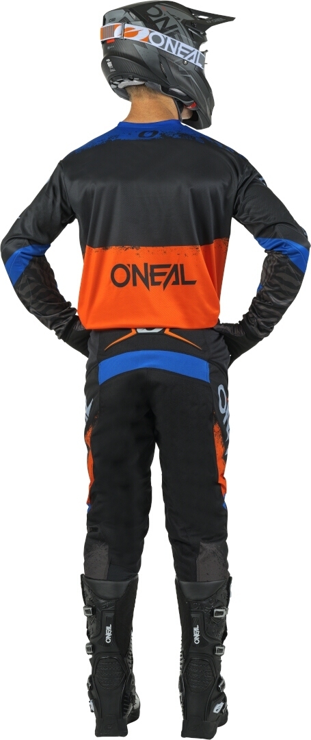 Oneal Element Shocker Pantaloni da motocross nero/arancione 36 Figura 4
