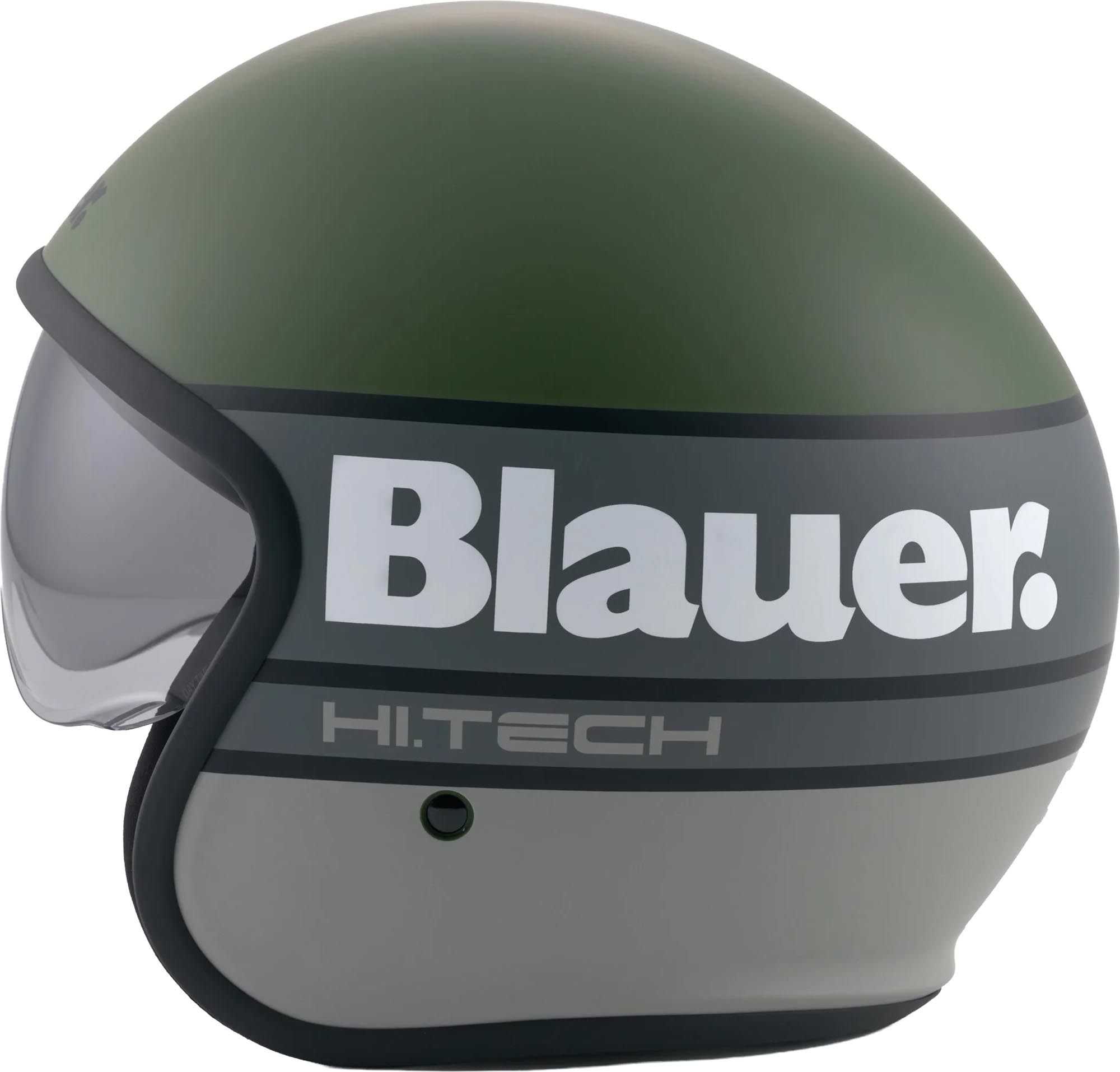 Blauer Pilot 4.0 Mlazna kaciga zeleno/sivo M Slika 1