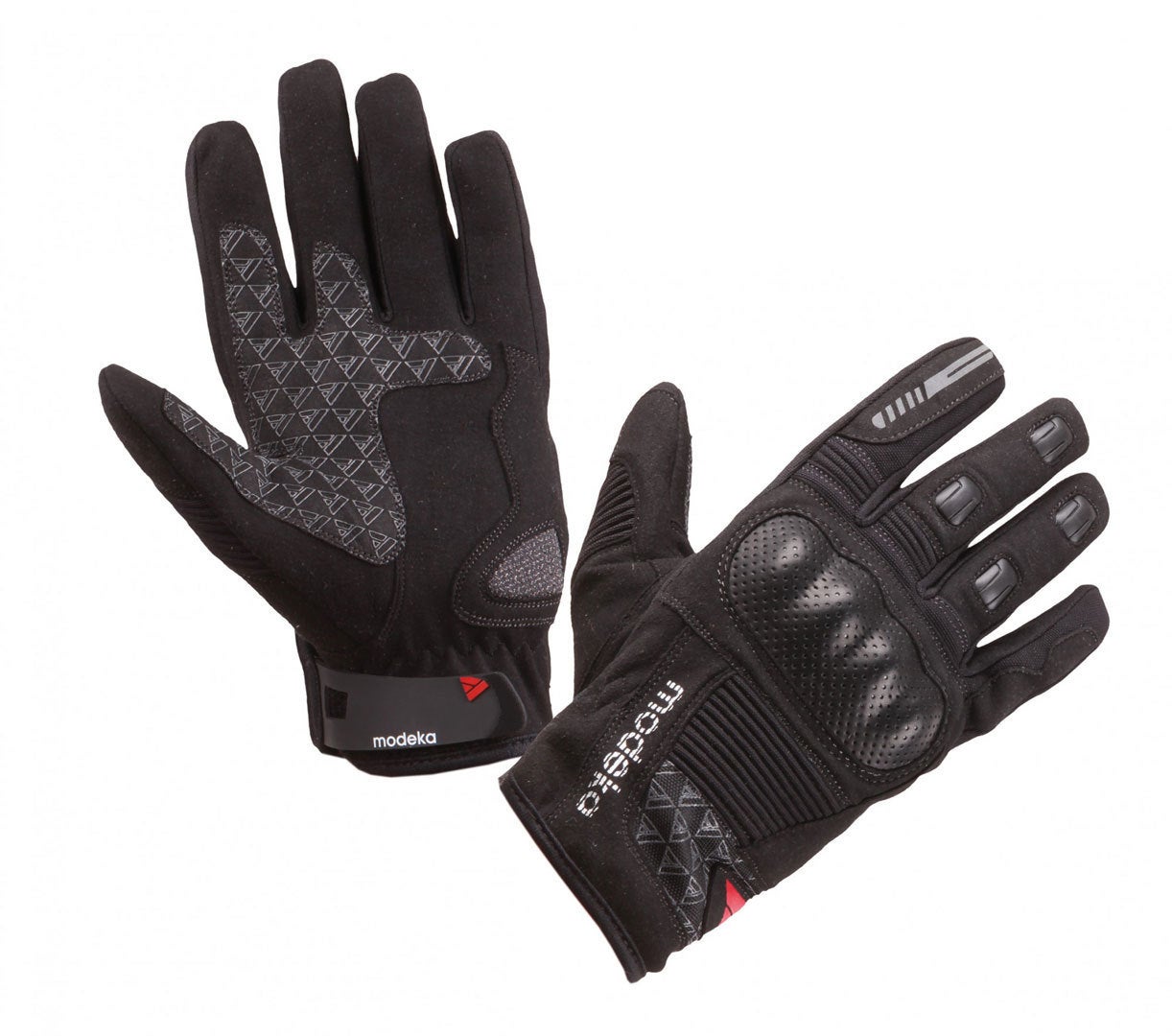 Modeka Fuego Motorrad Handschuhe schwarz 13 Abbildung 1