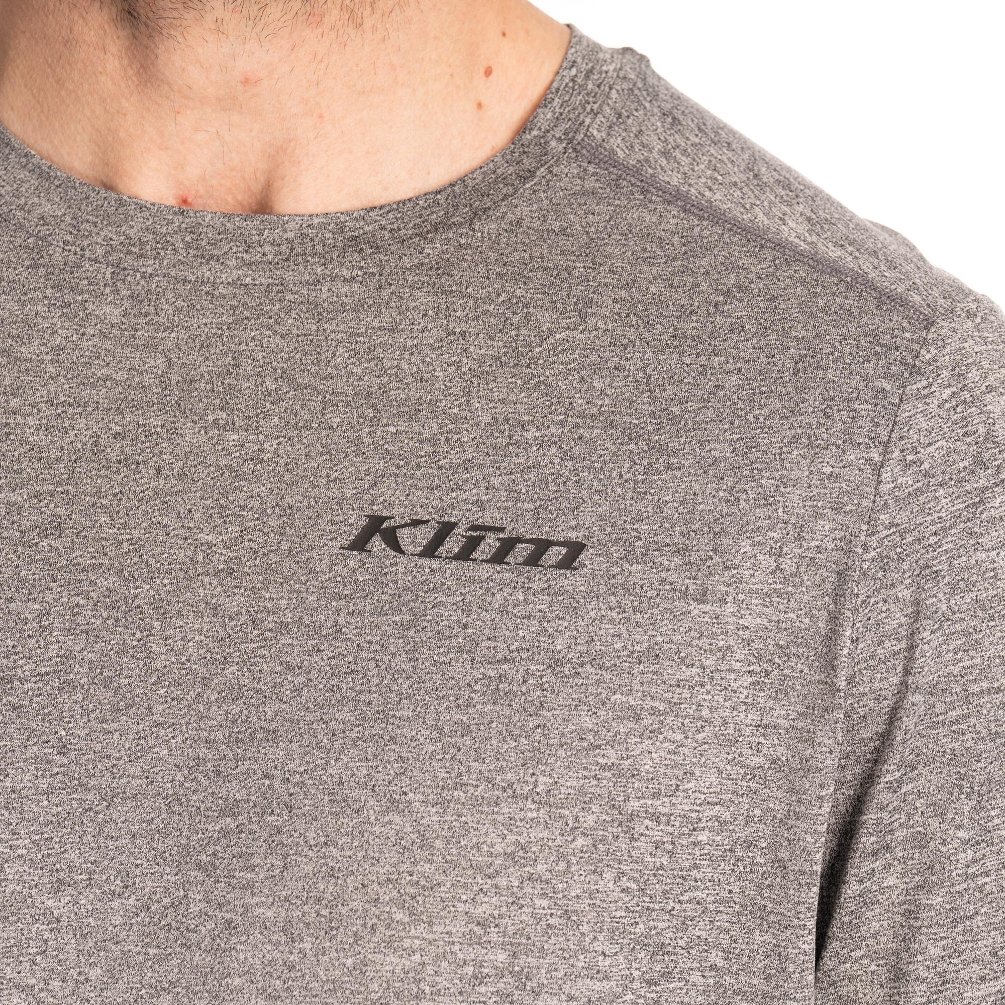 Klim Static Peak Langarmshirt grau 2XL Abbildung 3