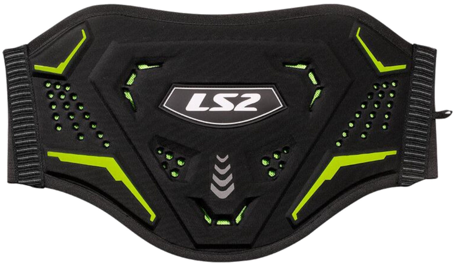 LS2 Koku Bredt nyrebælte sort/neon-gul M/L Figur 2